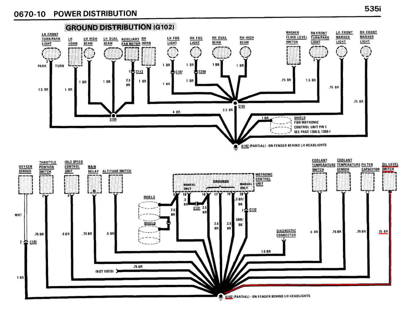 M30 b34/b35 oil level sensor wire diagram help? • MyE28.com