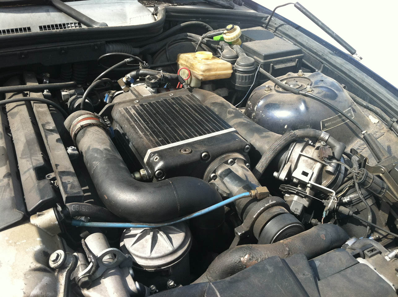 TwinScrew Supercharger on M50TU •